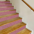 CRE8TIVE Rose Gold Wallpaper Border Peel and Stick Wall Border Fabric Glitter - Image 4