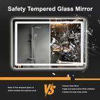 AMOISE LED Bathroom Vanity Mirror - Image 6