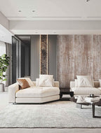 Dimoon Wallpaper 118" x17.7''Wood Wallpaper Brown Thicken Grey Dark Wood - Image 3