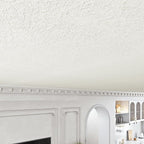 Livelynine White Textured Wallpaper Stick and Peel Modern 15.8x394 Self - Image 6