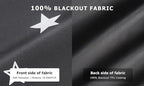 LazBlinds 100% Blackout Door Curtain, No Tools No Drill Cordless Blinds - Image 2