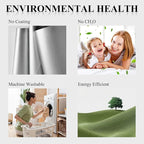 RYB HOME Full Blackout Curtain for Sliding Glass Doors/Theater, Thermal - Image 8