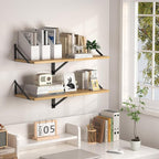 Heimlove 12 Inch Deep Floating Shelves - Image 5