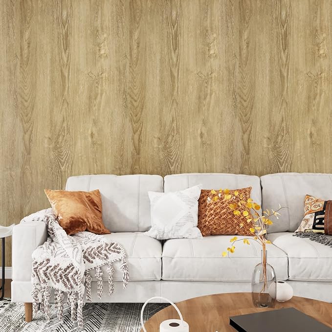 WESTICK Peel and Stick Countertops Kitchen Wood Contact Paper Waterproof Wood - Image 6