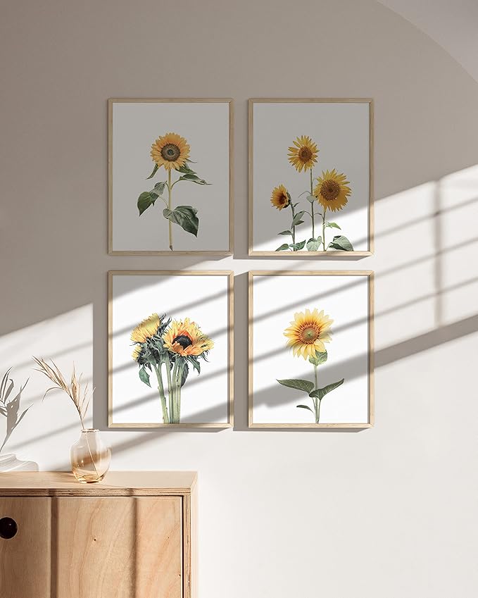HAUS AND HUES Sunflower Wall Decor and Sunflower Posters - Image 4