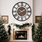 24 Inch Modern Decorative Metal Wall Clock - Image 4