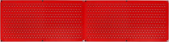 Wall Control Pegboard Rack Horizontal Metal Pegboard Garage Tool Storage Pack - Image 2