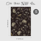 Main Street Peel and Stick Wallpaper Eco-Friendly Sheets 12 Pack, 11 X 16 Inch - Image 2