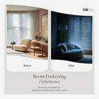 CHICOLOGY Mini Blinds, Window Shade, Midnight White - Image 2