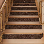 CHIHUT Dark Brown Glitter Wallpaper Peel and Stick Sparkle Glitter Contact - Image 6