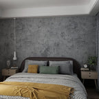 3yecao 48"×79" Wide Thick Dark Blue Grey Cracked Concrete Wallpaper Peel and - Image 6