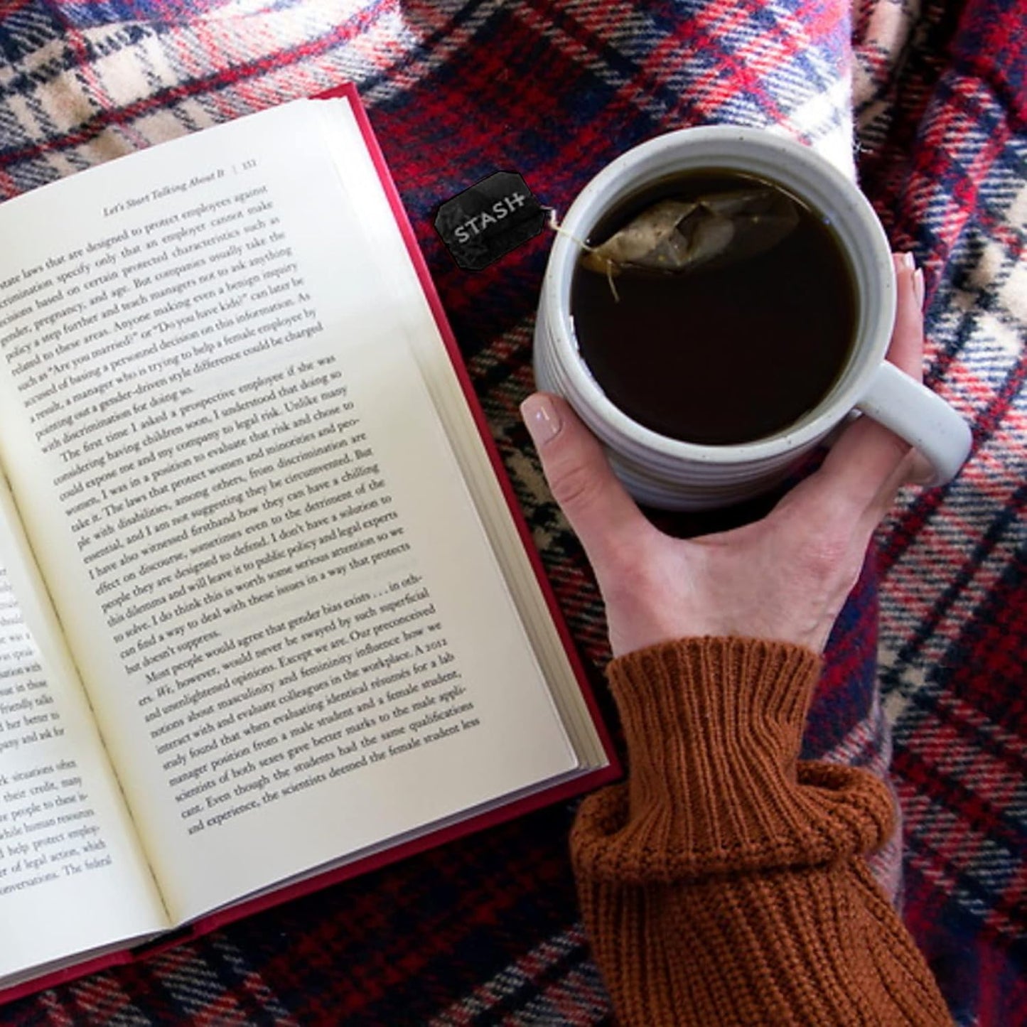 Stash Tea Cinnamon Vanilla Herbal Tea - Naturally Caffeine Free, Non-GMO Project Verified Premium Tea with No Artificial Ingredients, 18 Count (Pack of 6) - 108 Bags Total