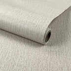 Gray Grasscloth Peel and Stick Wallpaper Renter Friendly Wall Covering Adhesive by MANONIRIA