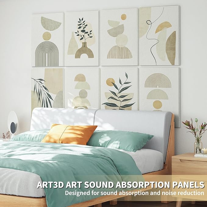 Art3d Soundproof Wall Panels 48"x32", Sound Absorbing Decorative Wall Panels - Image 8