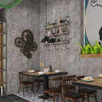 BAYYA Cement Gray Contact Paper Concrete Peel and Stick Wallpaper Industrial - Image 4