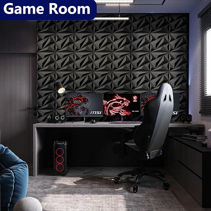 3D Wall Panel for Interior Wall Decor, PVC Wall Panels for Living Room Bedroom - Image 8