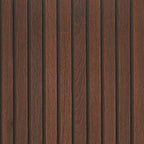 VEELIKE Walnut Wooden Slat Wallpaper Peel and Stick Waterproof Dark Wood by VEELIKE