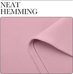 NICETOWN Crystal Pink Room Darkening Curtains - Image 6