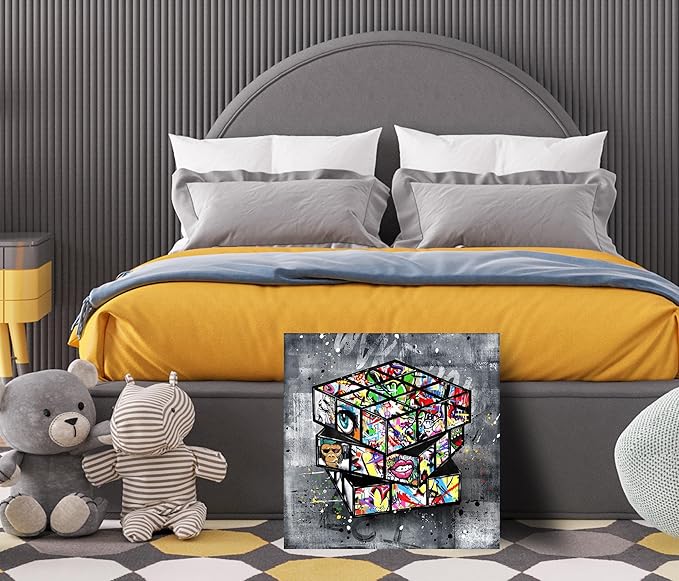 SIXTTART Banksy Canvas Wall-Art - Image 6