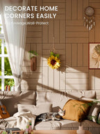 Bumusty Large Cork Board Alternative-48 x 36" Felt Bulletin Board Tiles - Image 4
