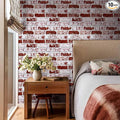 3D Peel and Stick Faux Brick Wall Panels 11.8" x 11.8" 10-Pack, Small by SMOOSTIKCDECOR
