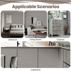 Abyssaly Taupe Peel and Stick Self Adhesive Wallpaper - Image 3