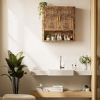 INNOD Bathroom Wall Cabinet, Wall-Mounted Medicine Cabinet - Image 7