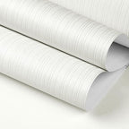 FunStick 16"x240" Modern Cream White Textured Wallpaper Peel and Stick - Image 7