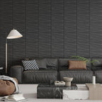 Art3d 24-Pack 3D Wall Panels for Interior Home Décor, PVC Wavy Textured Accent - Image 6