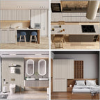 Peel and Stick Wood Slat Wallpaper - Image 2