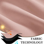 RYB HOME 100% Blackout Basement Curtains 36 inches Long, Heat & UV Blocking - Image 7