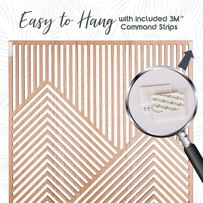 SnugLife 2 Pcs Wood Mountain Wall Art - Image 7