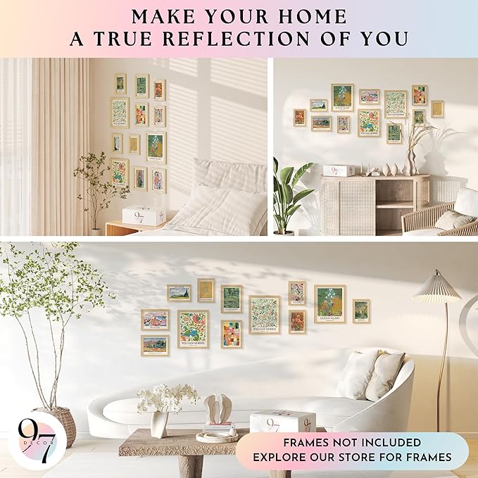 97 Decor Vintage Eclectic Wall Art Prints - Image 4