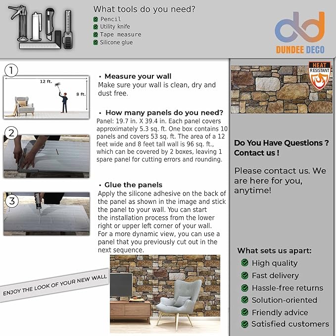 Dundee Deco 3D Wall Panels - Image 8