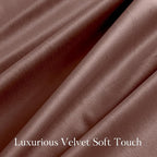 NICETOWN Pink Velvet Curtains 120 inches - Image 5