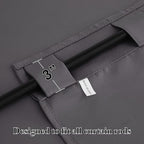 RYB HOME Bathroom Curtains Blackout - Image 2