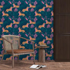 BOKEBEVE Tiger Wallpaper Peel and Stick Jungle Tropical Contact Paper Vintage - Image 5