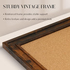 Large Bulletin Board, Cork Board - Image 3