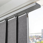 VEVOR Panel Track Blinds, Extendable Track from 45.8 in to 86 in W, Trimmable - Image 8