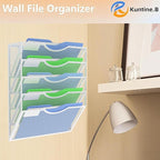 Kuntine.B Wall File Organizer Office - Image 6