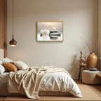EOBTAIN Zen Framed Wall Art for Living Room, Relaxing Just Breathe Canvas - Image 5