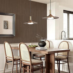 Brown Grasscloth Peel and Stick Wallpaper - Image 5