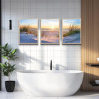 Natural Wood Framed Wall Art - Image 5
