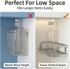 PUSDON 2-Pack Wide Hollowout Shower Caddy & Spice Rack, Wall Mount Bathroom - Image 5