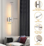 Morauroral Battery Operated Wall Sconces Set of 2, Dimmable Battery Wall Sconce - Image 6