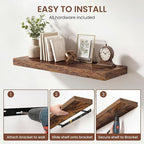 Dreamland 32 Inches Floating Shelves - Image 5