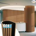 Art3d 2-Pack Acoustic Wood Slat Wall Panel by Art3d