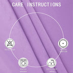 LEMOMO Blackout Curtains 38 x 84 inch/Lavender Curtains Set of 2 Panels/Thermal - Image 4