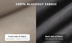 LazBlinds 100% Blackout Roller Shades, No Tools No Drill Cordless Blinds - Image 2
