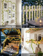 suddus Vines with Fairy Lights Battery & USB Powered Operated, 33ft 100 LED - Image 6
